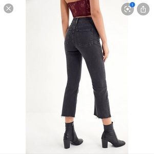 BDG kick flare high-rise cropped jeans